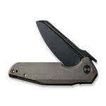 We Knife WE21017-2 StarHawk vreckový nôž 7,2 cm, Black Stonewash, bronzová, titán