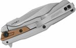 Kershaw K-2095 ENDGAME vreckový nôž 8,3 cm, Stonewash, GFN, bronz, oceľ