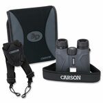 Carson TD-842 3D Series vodotěsný dalekohled - binokulár 8x42mm s vysokým rozlišením, šedá