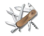 Victorinox 2.3911.63 EvoWood 17 multifunkčný nôž 85 mm, orechové drevo, 13 funkcií 