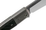 GT01 CF LionSteel Niolox blade, Carbon Fiber Handle, Titanium Bolster & liners