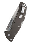 Cold Steel 58PT Code 4 kapesní nůž 8,9 cm, Satin, šedá, hliník
