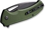 S23014-3 Sencut Phantara OD Green Coarse G10 Handle
Black 9Cr18MoV Blade
Liner Lock