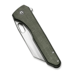 CIVIVI C23060-2 Nugz vreckový nôž 8 cm, Satin, zelená, Micarta