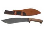 Beavercraft KKR1 Kukri Knife outdoorový nůž 29 cm, ořechové dřevo, kožené pouzdro
