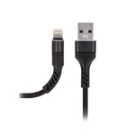 MaxLife Nabíjecí kabel MXUC-01 iPhone / iPad / iPod 8-PIN s rychlým nabíjením 2A, černý