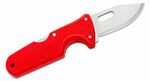 Cold Steel 40AT Slock Master Skinner Click N Cut lovecký nůž 6,4cm, červená, ABS, vyměnitelné čepele