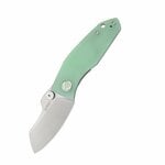 Kubey KU337L Monsterdog kapesní nůž 7,5 cm, Bead Blasted, zelená Jade, G10, spona