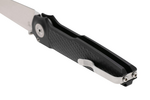 MKM MK MI-ABK MIURA vreckový nôž 6,9 cm, Stonewash, čierna, hliník