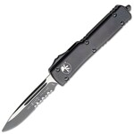 148-2T Microtech Utx-70 S/E Black Tactical Partial Serrated