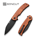 S23064-3 Sencut Omniform Guibourtia fa fogantyú fekete 9Cr18MoV pengebetét zár