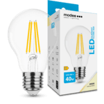Modee Smart Lighting LED Filament Globe žárovka E27 4W neutrální bílá (ML-A60F4000K4WE27)