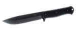 Fällkniven A1XB X-series Survival outdoorový nôž 16,1cm, celočierny, puzdro zytel