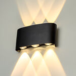 Modee LED čierna nástenná lampa 6W 470lm neutrálna biela (ML-LWL0002)