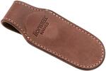 900MK01 BR LionSteel Leather vertical sheath with MAGNET - BROWN Color