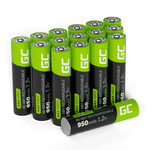 GR12 Green Cell újratölthető akkumulátor 4x AAA HR03 950mAh 1,2V 