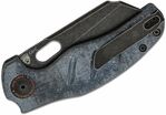 Kizer V4488C5 C01C Denim vreckový nôž 8,4 cm, Black Stonewash, modrá, Micarta