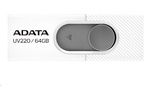 ADATA USB kľúč UV220 64GB bielo/sivá (AUV220-64G-RWHGY)