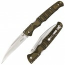 Cold Steel 62P1A Frenzy I (OD Green & Black) kapesní nůž 14 cm, černo-zelená, G10