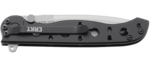 CRKT M16-01S Spear Point vreckový nôž 8 cm, čierna, nehrdzavejúca oceľ 