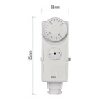 P5681 Emos Příložný manuální termostat P5681