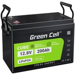 CAV04S Green Cell LiFePO4 baterie 200Ah 12.8V 2560Wh