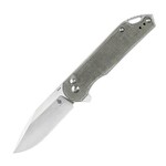 Kizer V4549C1 Assassin(XL) Zöld zsebkés 8,7 cm, Stonewash, zöld, Micarta