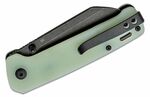 QSP Knife QS130-W Penguin Jade kapesní nůž 7,8 cm ,Black Stonewash, nefritově zelená, G10