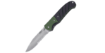 CRKT CR-6855 IGNITOR® Black/Green Veff Serations vreckový nôž 8,6 cm, zeleno-čierna, G10