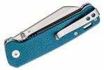 QSP Knife QS130-H Penguin Blue vreckový nôž 7,8 cm, modrá, Micarta 