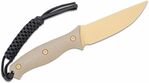 CIVIVI C23041-2 Stormridge pevný nůž na přežití 10 cm, Desert Tan Stonewash, hnědá Tan, G10, pouzdro