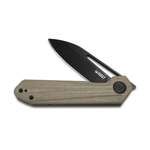 Kubey KU321E Royal Nest zsebkés 7,6 cm, Dark Stonewash, Barna, G10