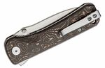 QSP Knife QS131-T Hawk kapesní nůž 8,2 cm, měď, uhlíkové vlákno