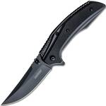 Kershaw K-8320BLK OUTRIGHT BLACK vreckový nôž s asistenciou 7,6 cm, celočierna, G10, oceľ