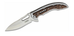 CRKT CR-5470 FOSSIL™ BROWN vreckový nôž 10 cm, hnedá, nerezová oceľ, G10
