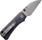 CIVIVI C19068SC-2 Baby Banter zsebkés 5,9 cm, Stonewash, lila, Micarta