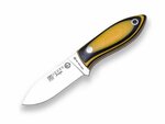 JOKER CM117 CUELLO AVISPA lovecký nôž 8 cm, čierno-oranžová, Micarta, puzdro Kydex, paracord