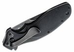 CRKT CR-K800KKP Shenanigan™ Black vreckový nôž s asistenciu 8,5 cm, celočierny, GRN
