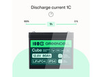 Green Cell LFPGC12V60AH CUBE LiFePO4 baterie 60Ah 12.8V 768Wh