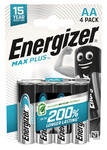 Energizer Max Plus AA alkalické baterie 4 ks E303321800