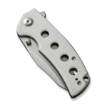S23068-2 Sencut Excalis White G10 Handle Satin Finished 9Cr18MoV Blade Liner Lock