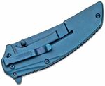 Kershaw K-8320 OUTRIGHT vreckový nôž s asistenciou 7,6 cm, čierna, modrá, G10, oceľ