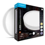 ML-CLF1 Modee Mennyezeti LED lámpa CLF1 20W 3CCT+RGB D300mm + rem (1100 lumen) ERP