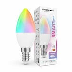 Modee Smart Tuya LED žárovka E14 4,9W barevná a bílá, stmívatelná