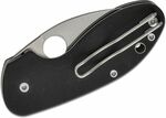 Spyderco C246GP Insistent vreckový nôž 6,3 cm, čierna, G10