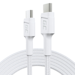 KABGC29W Green Cell Cable White USB-C Type C 2m PowerStream with fast charging Power Delivery 60W, U