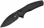 Kizer V3669A2 Mini Grouper vreckový nôž 8 cm, Black Stonewash, čierna, G10