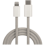 Maxlife MXUC-06 nylonový kabel USB-C - Lightning 1,0 m 20W šedá (OEM0101121)