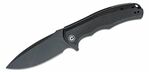 CIVIVI C803G Praxis vreckový nôž 9,5 cm, Black Stonewash, čierna, Micarta