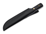History Knife & Tool 02HY005 Sailor´s Knife námořní nůž 13,4 cm, Satin, ebenové dřevo, kožené pouzdr